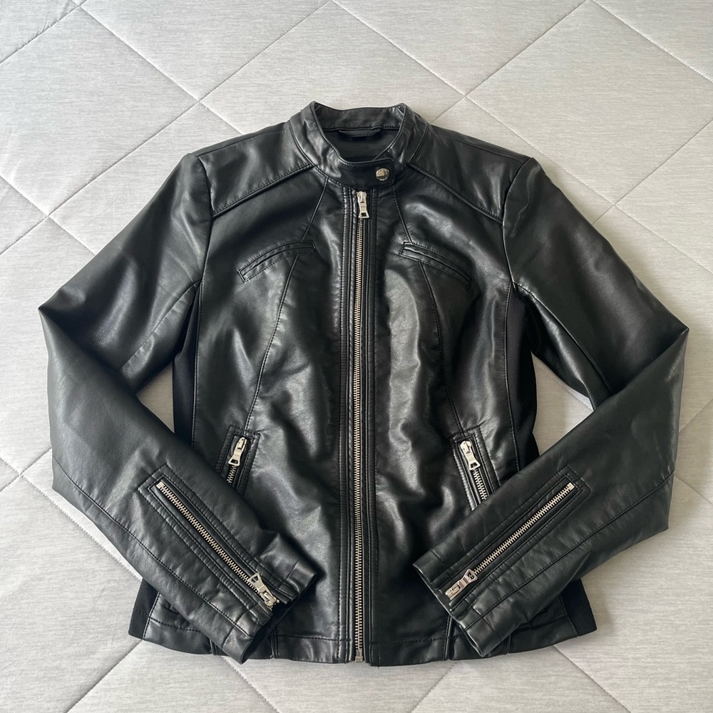 Guess Faux Leather Jacket